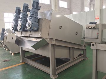 Sludge Dewatering Sewage Plant Equipment On Paper Making Wastewater Treatment