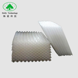 White Plastic Tube Settler Media , WasteWater Treatment Tube Pac Media Blue White